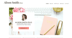 Desktop Screenshot of alisonsmith.com